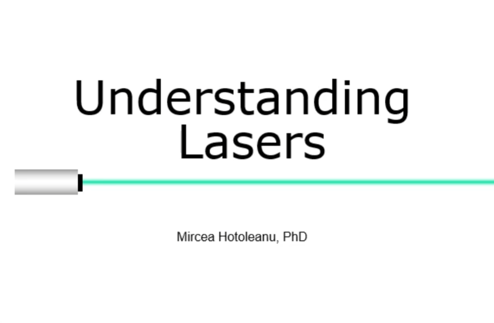 Undestanding lasers - part 1